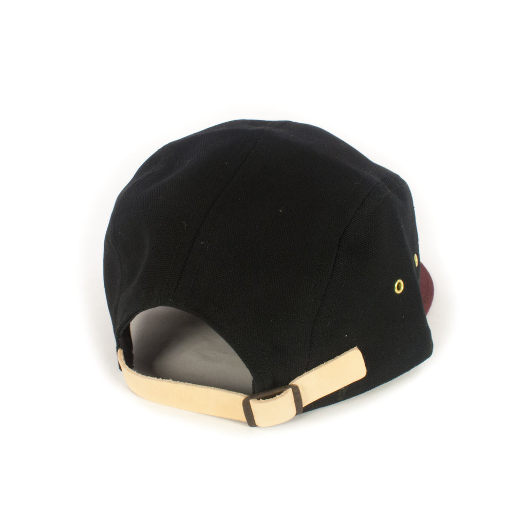 Black w/ Burgundy 5-Panel
