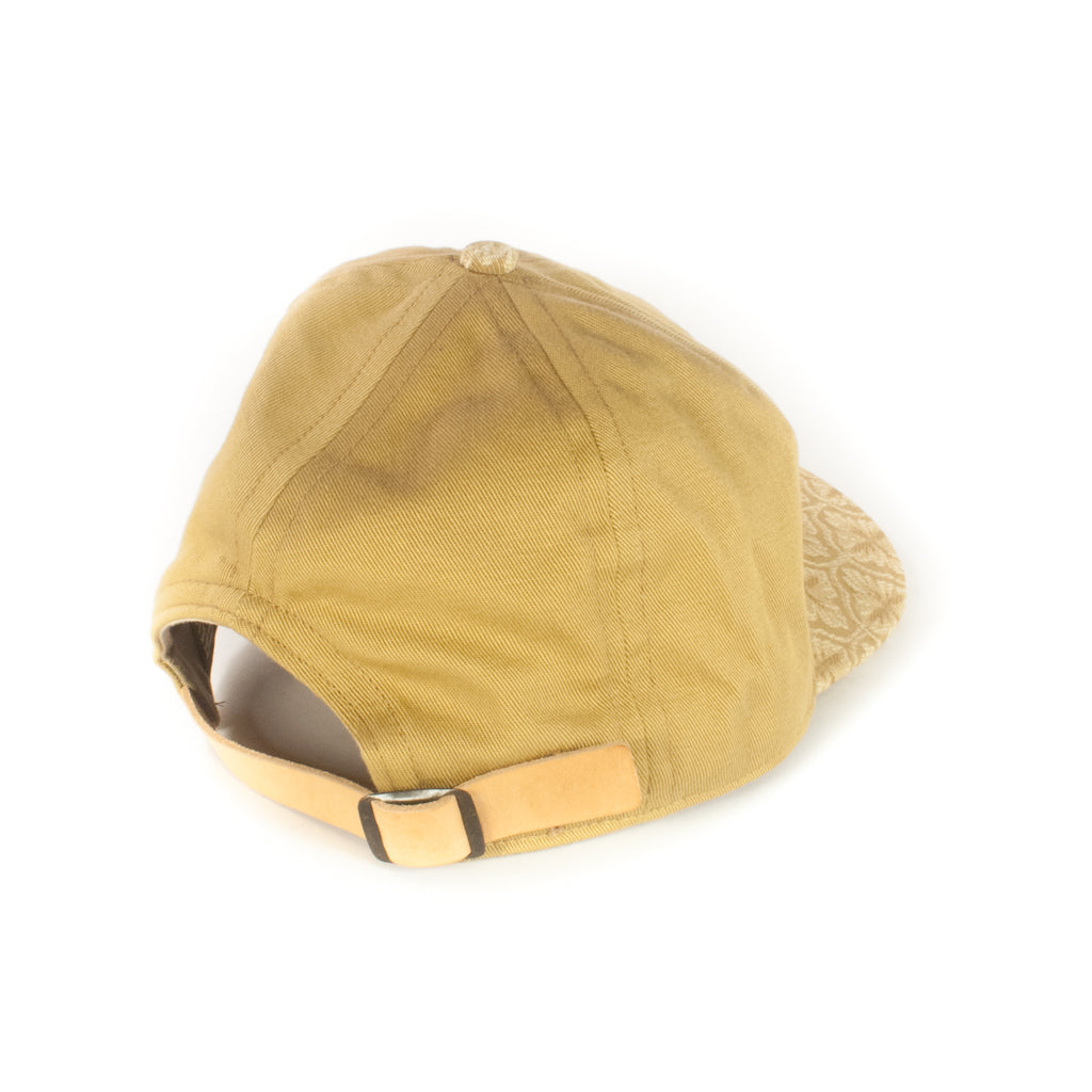 Caramel w/ Gold Floral Baseball Cap