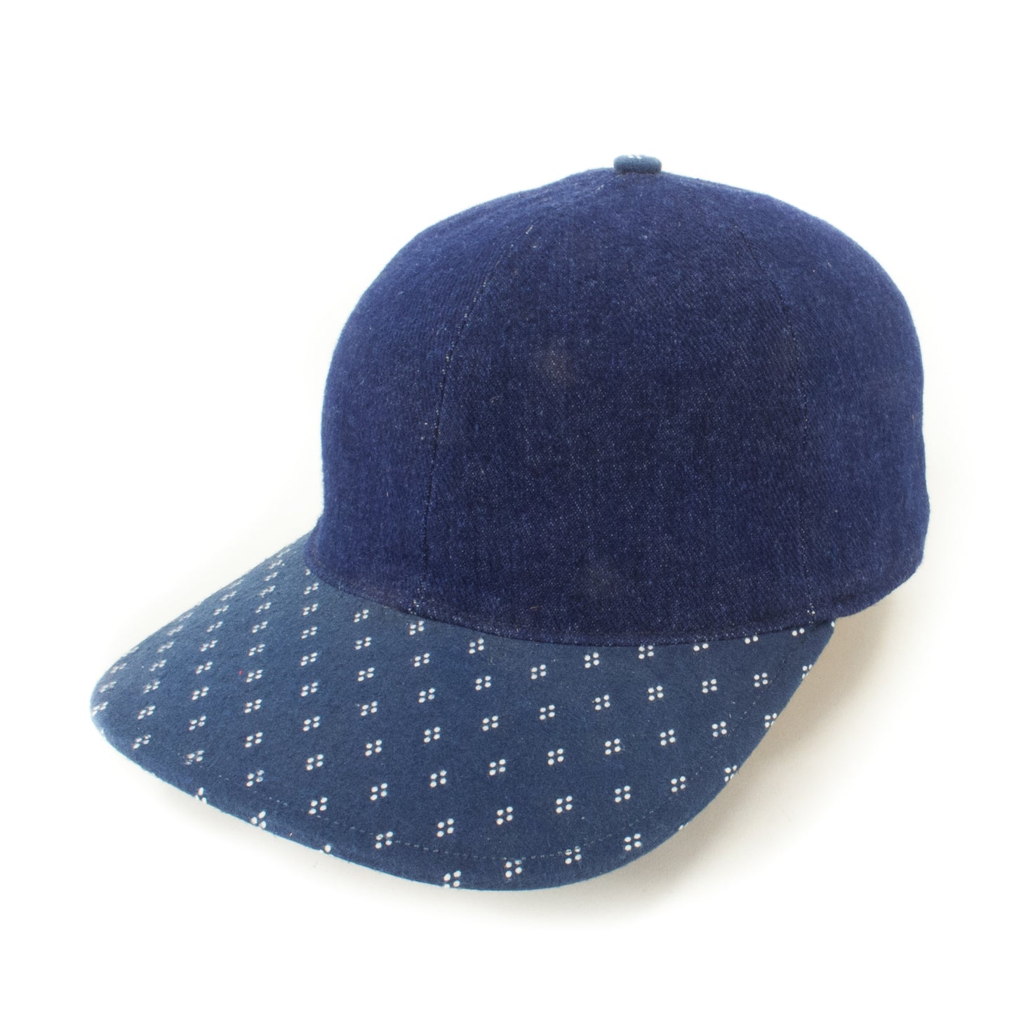 Dark Denim w/ Patterned Brim