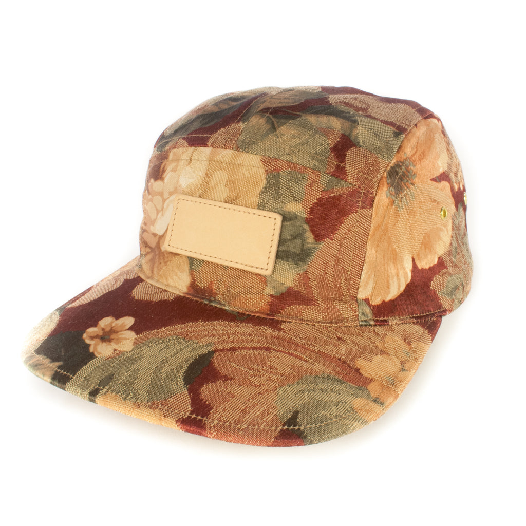 Red Floral 5-Panel