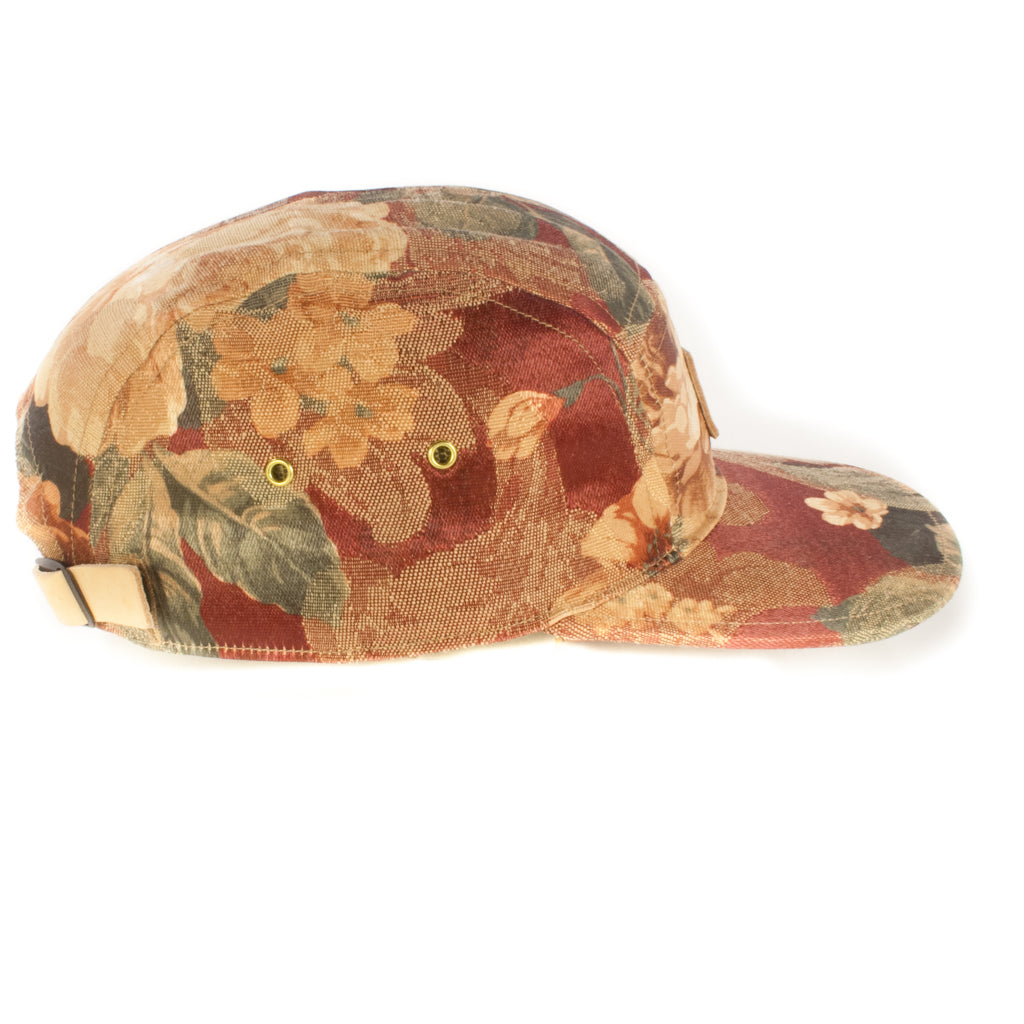Red Floral 5-Panel