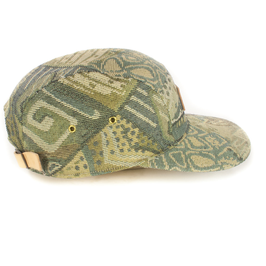 Green Grey Abstract 5-Panel
