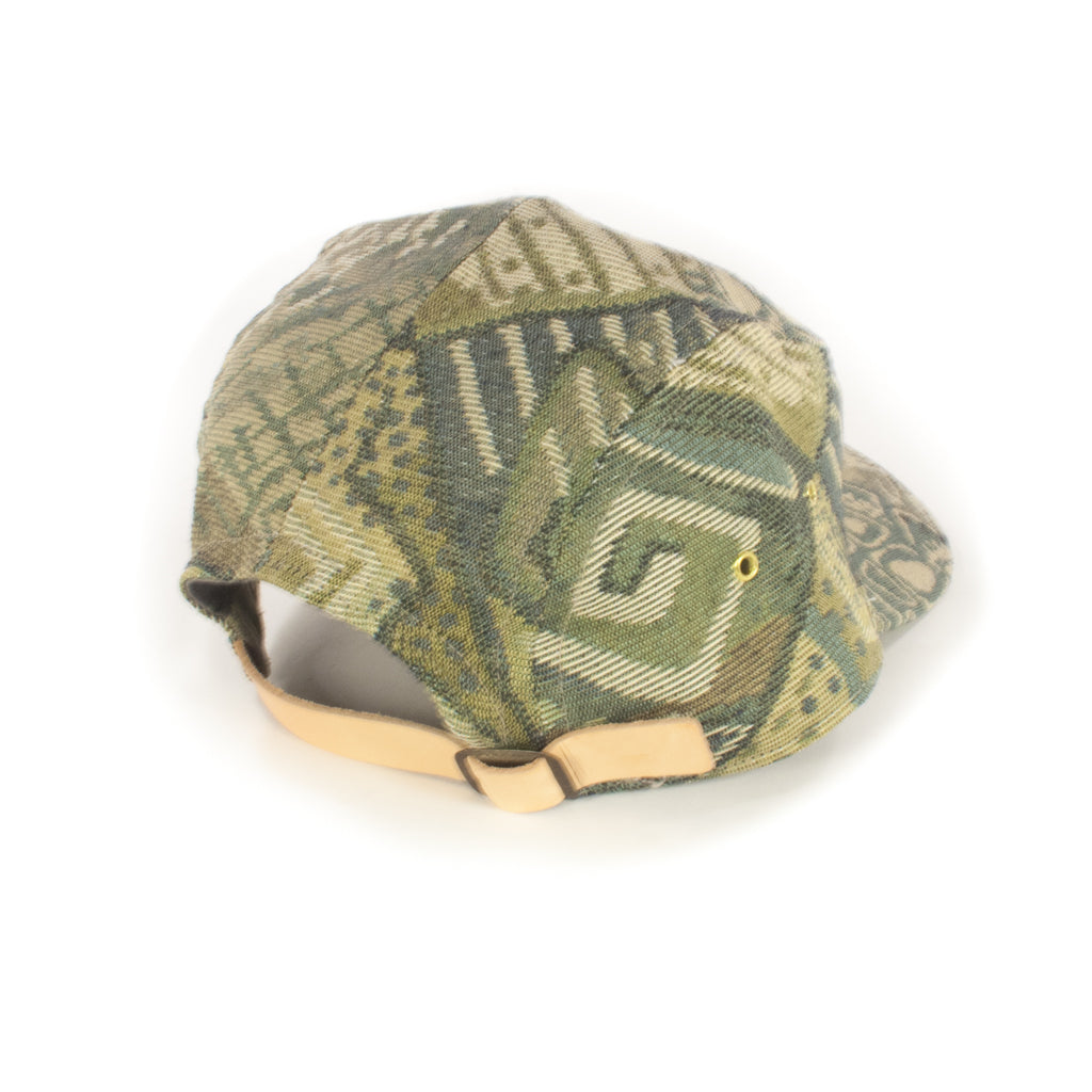 Green Grey Abstract 5-Panel