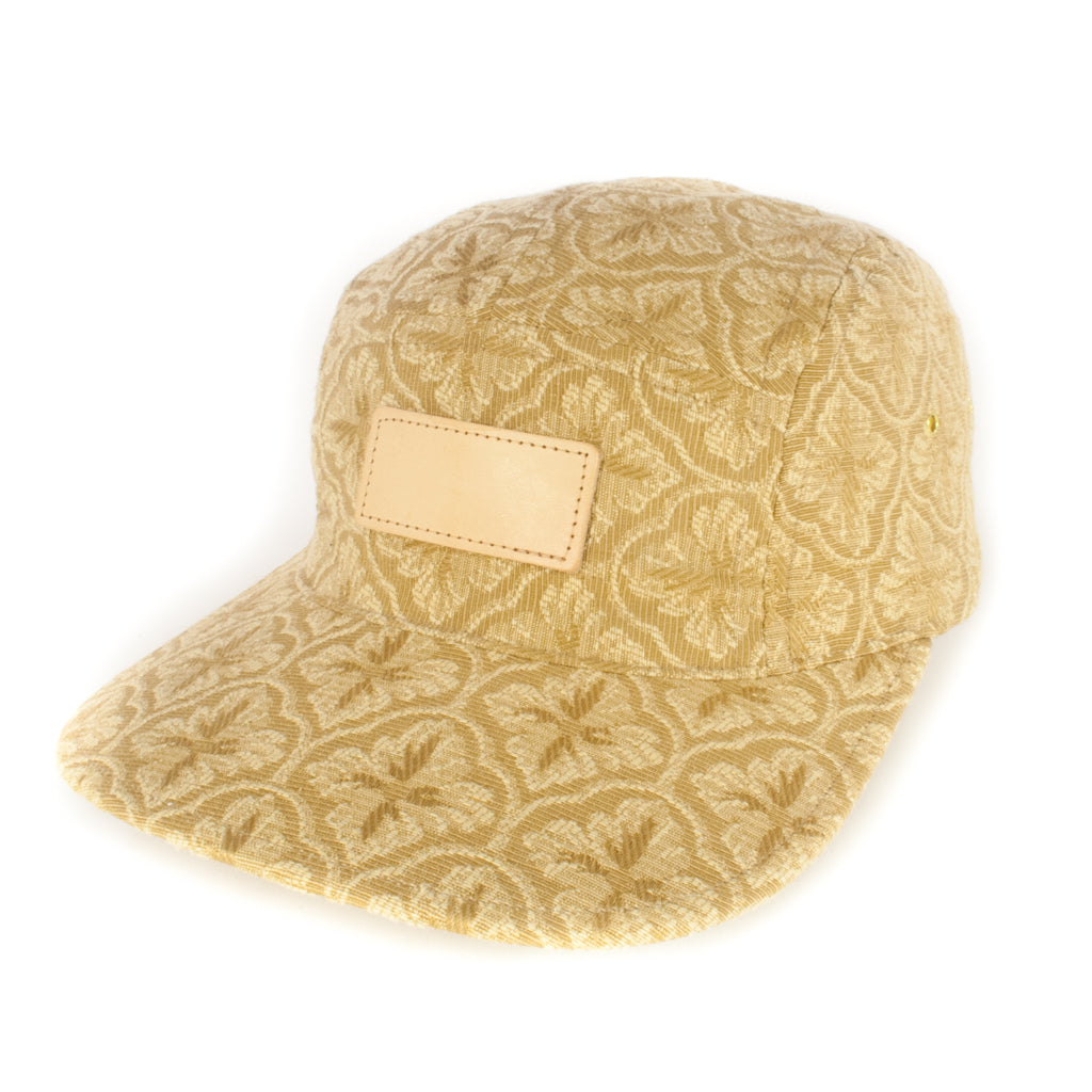 Gold Floral 5-Panel
