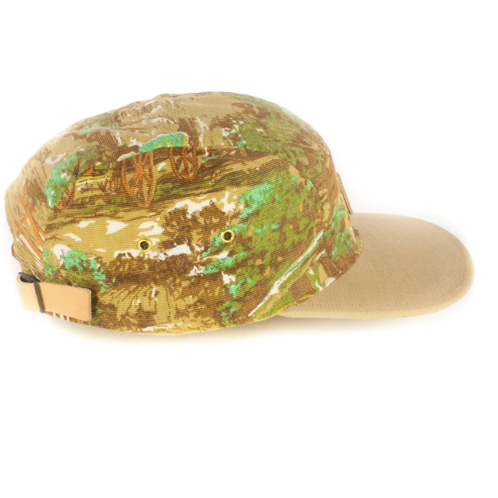Farm Scene w/ Olive Brim 5-Panel