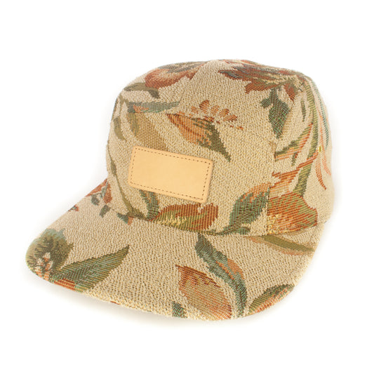 Beige Floral 5-Panel