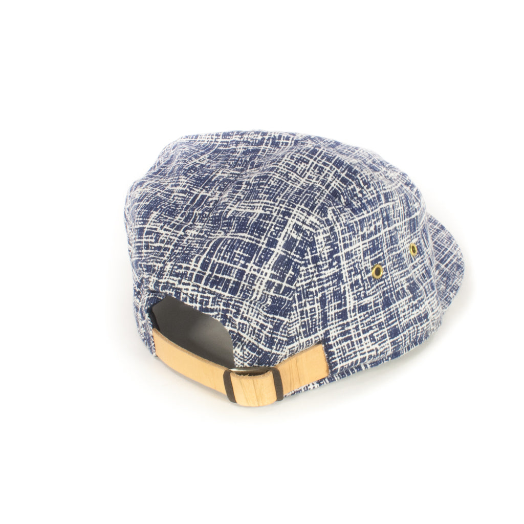Blue Crosshatch 5-Panel