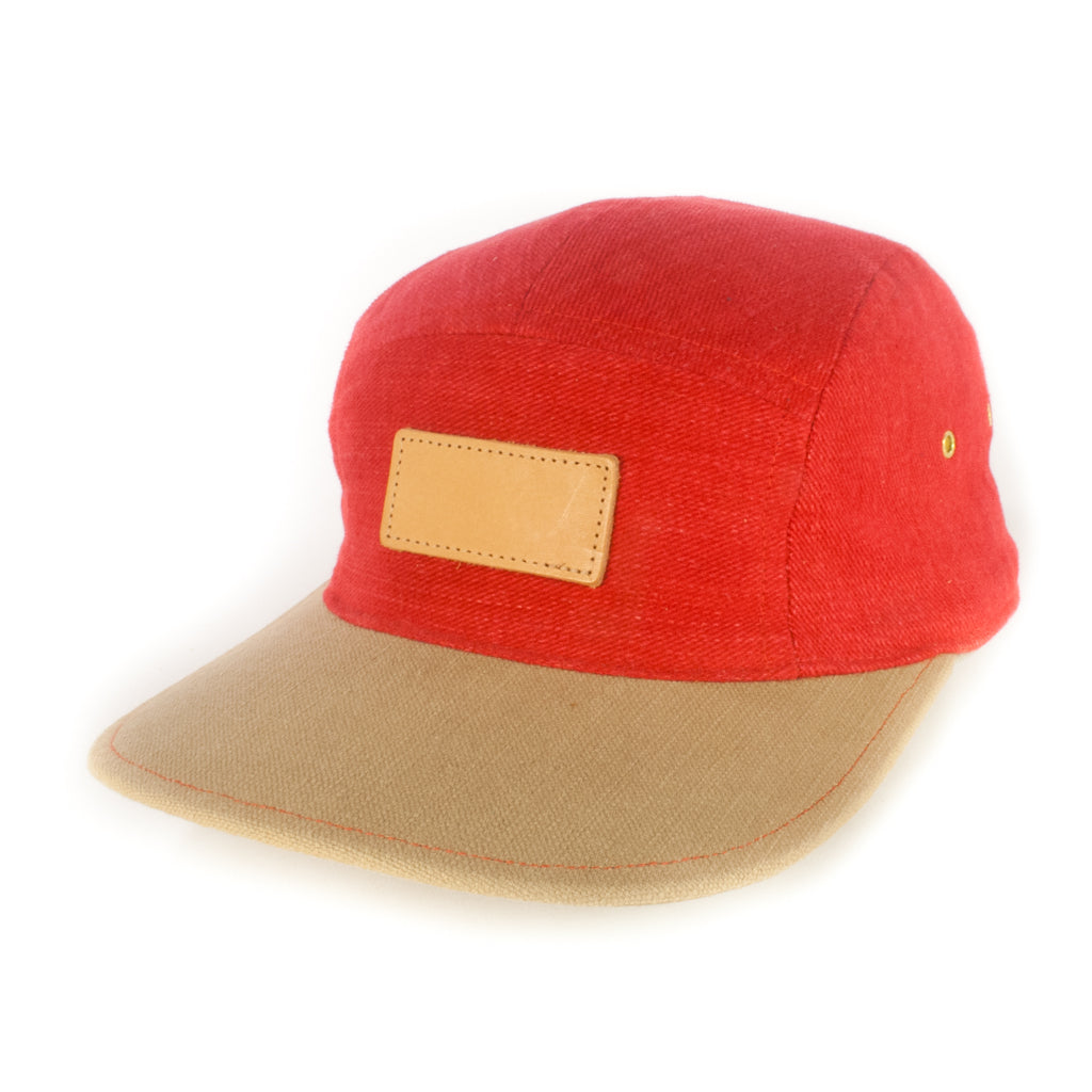 Red w/ Beige