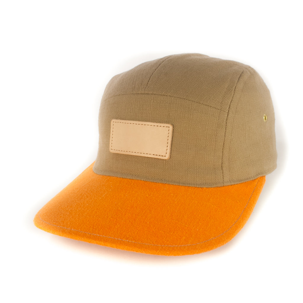 Beige w/ Orange