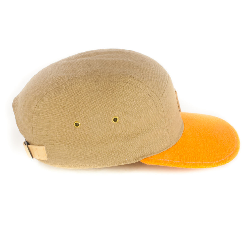 Beige w/ Orange