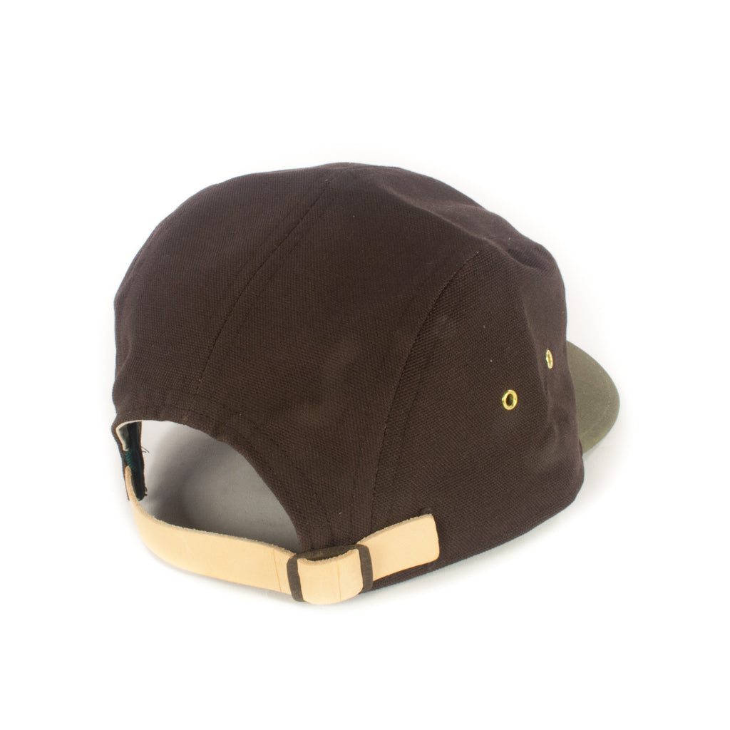 Chocolate Brown w/ Khaki Green 5-Panel