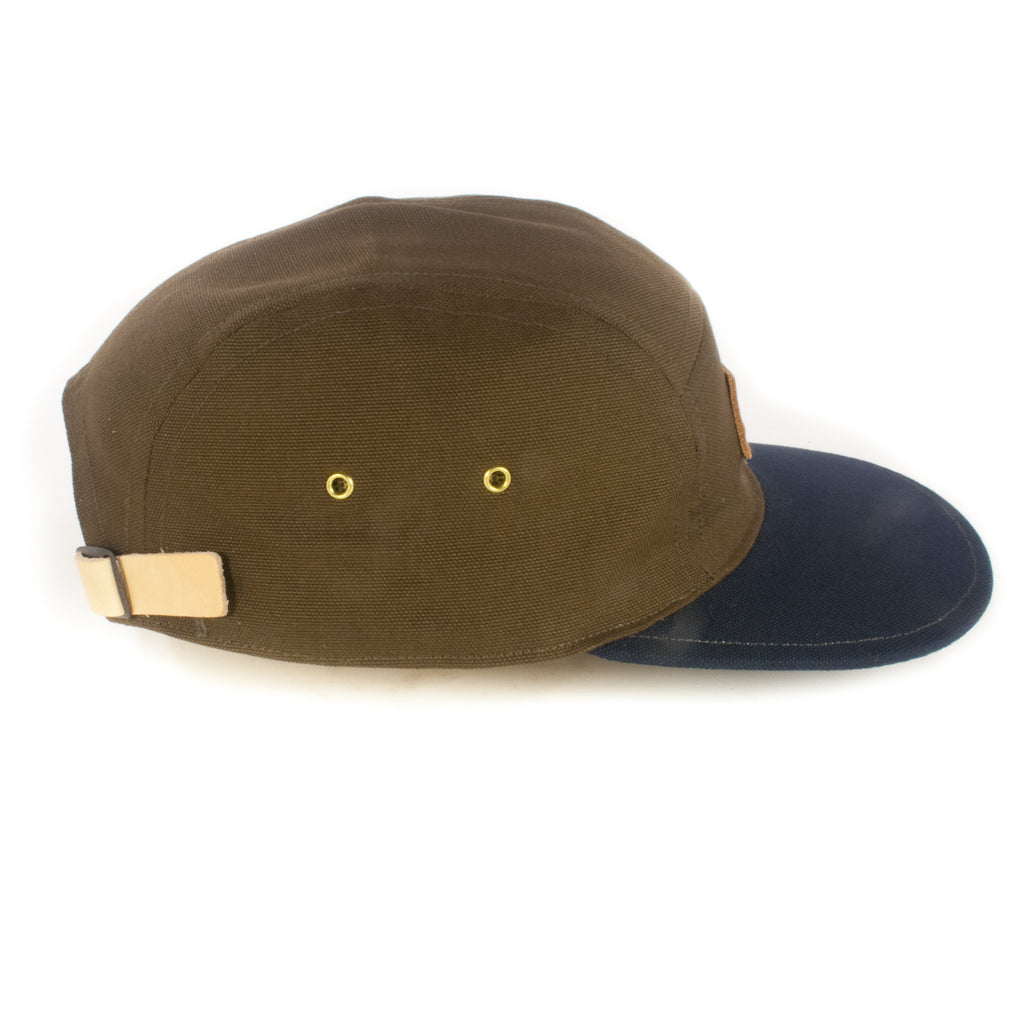 Olive Brown w/ Navy