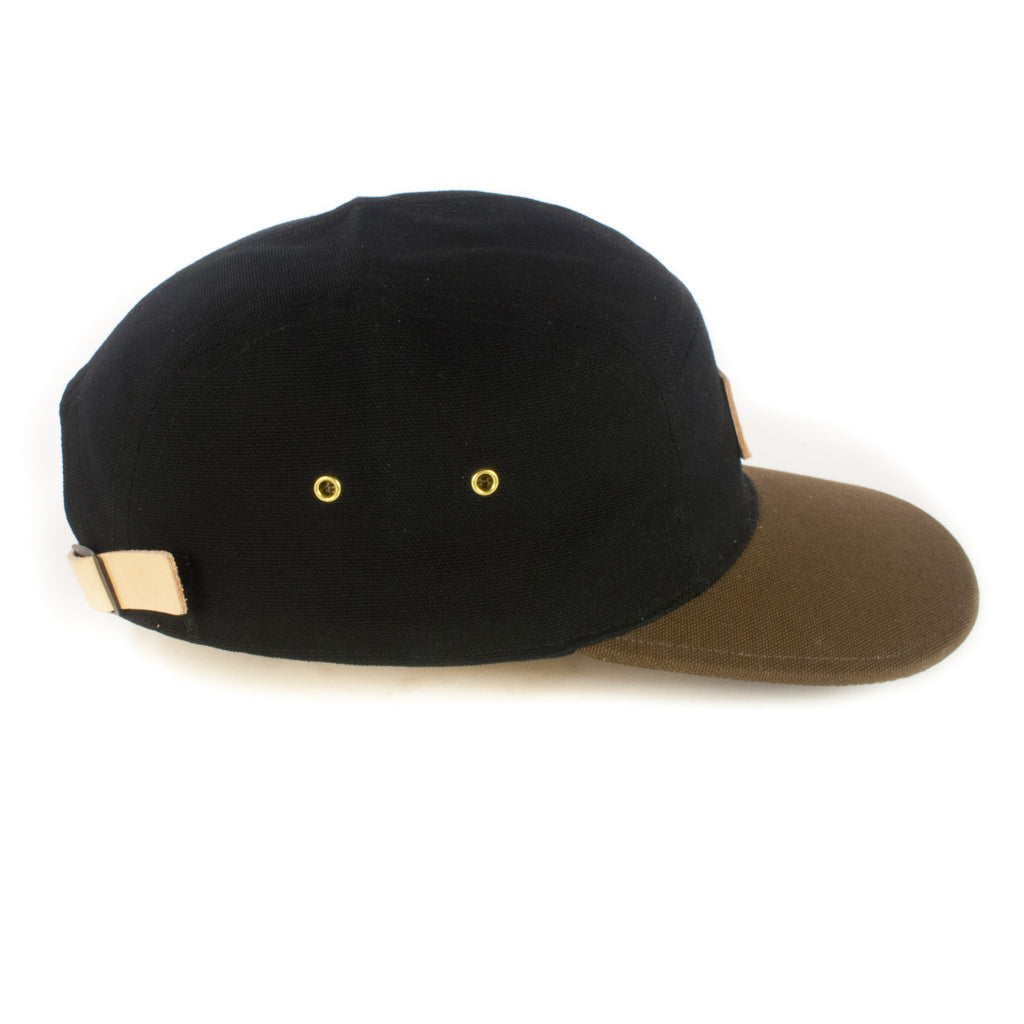 Black w/ Olive Brown 5-Panel