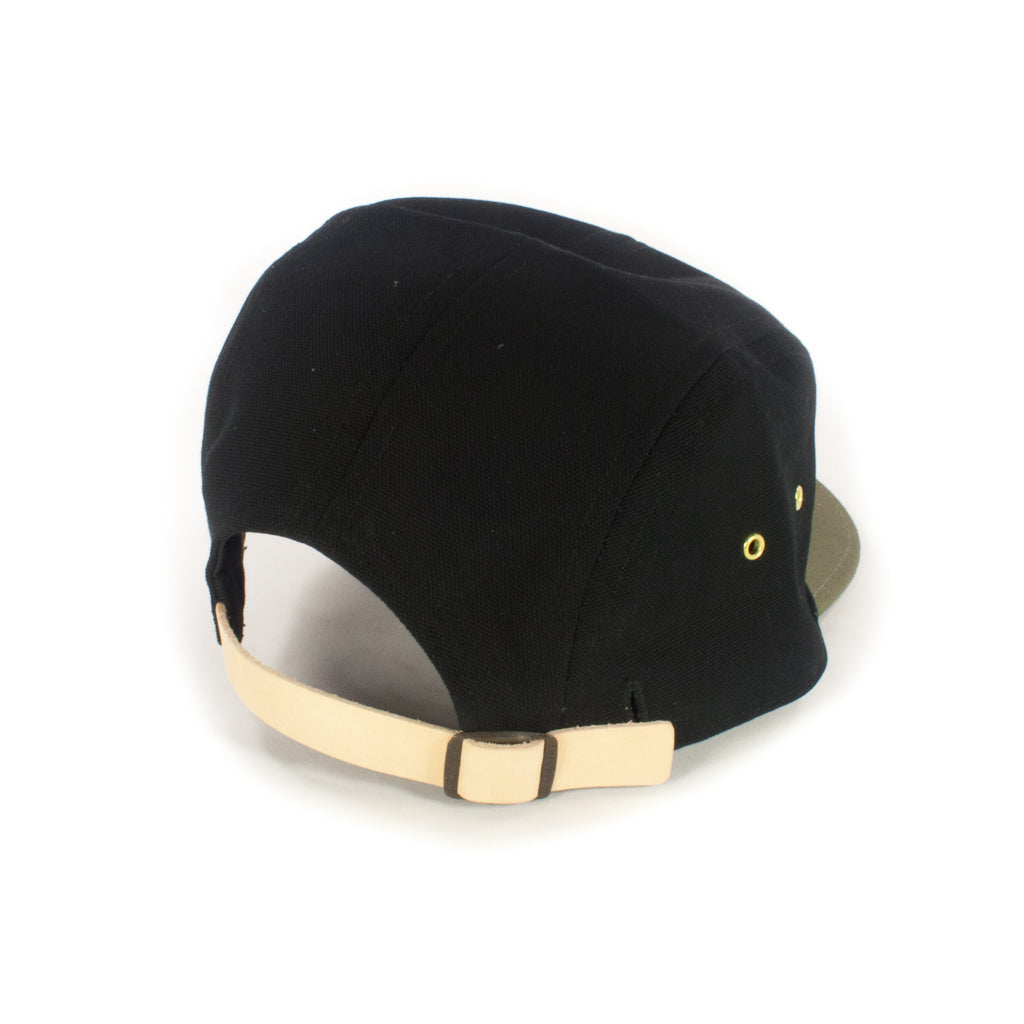 Black w/ Khaki Green 5-Panel