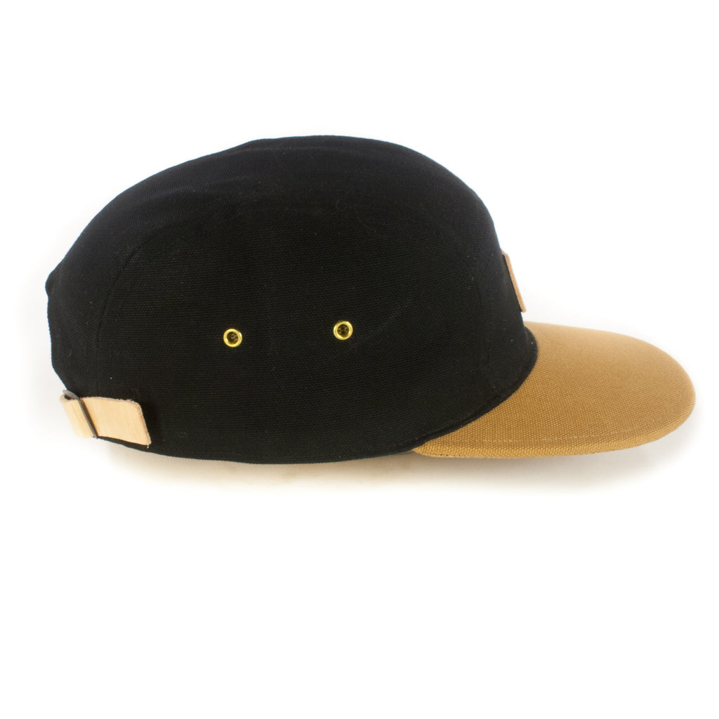 Black w/ Caramel 5-Panel