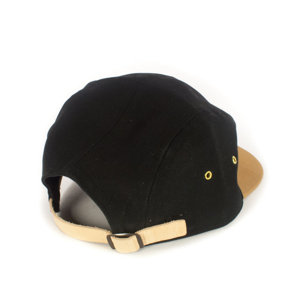 Black w/ Caramel 5-Panel