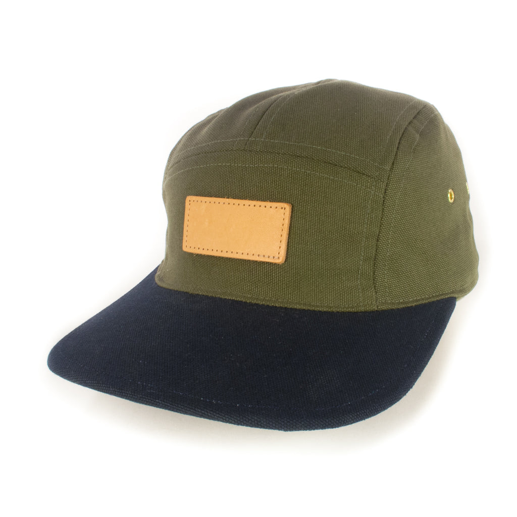Khaki Green w/ Navy 5-Panel