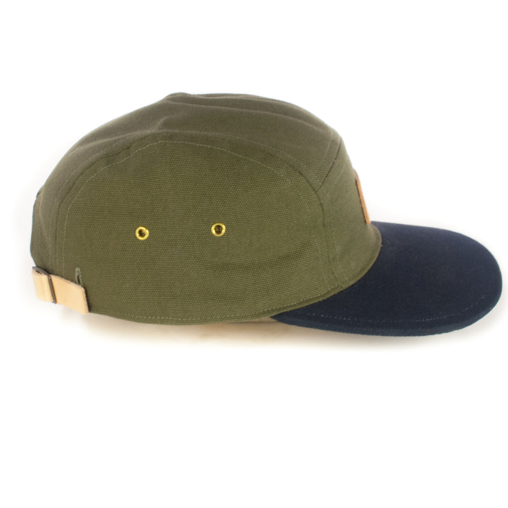 Khaki Green w/ Navy 5-Panel