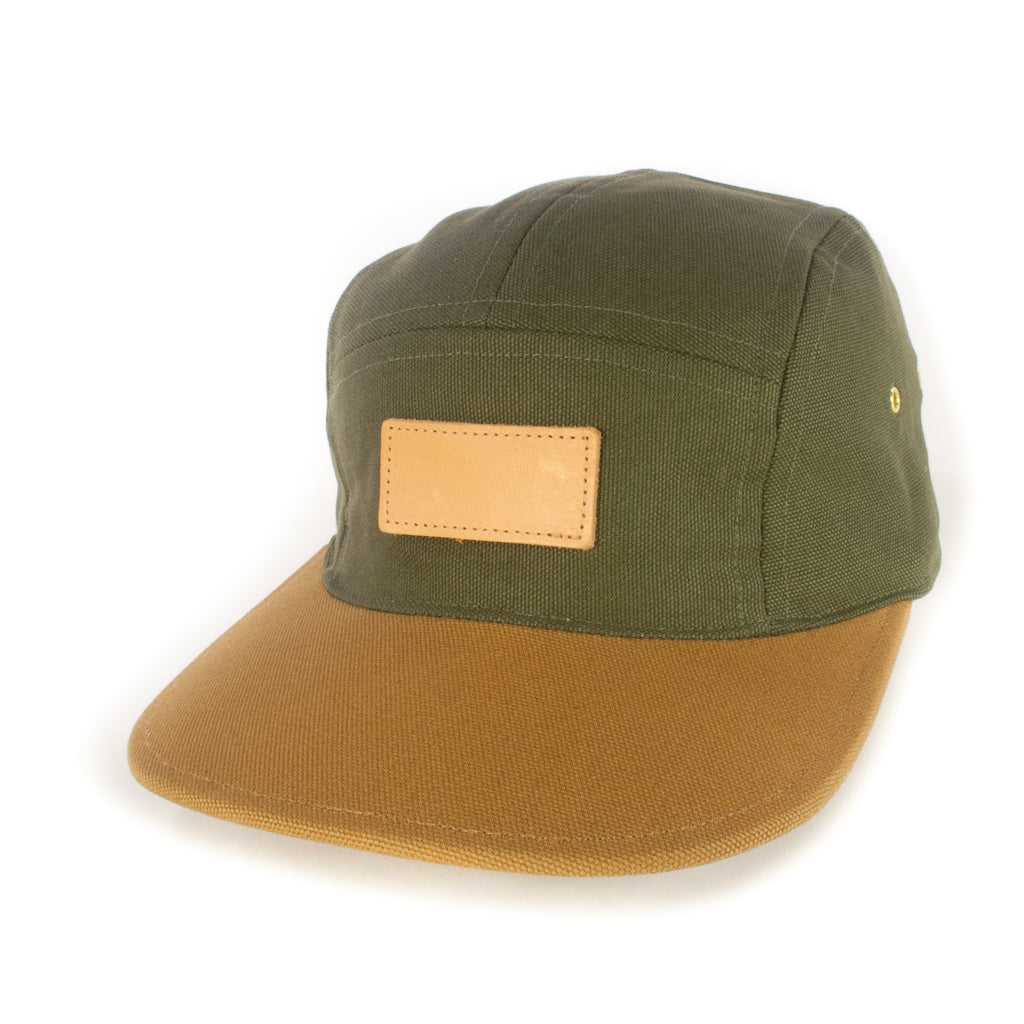 Khaki Green w/ Caramel 5-Panel