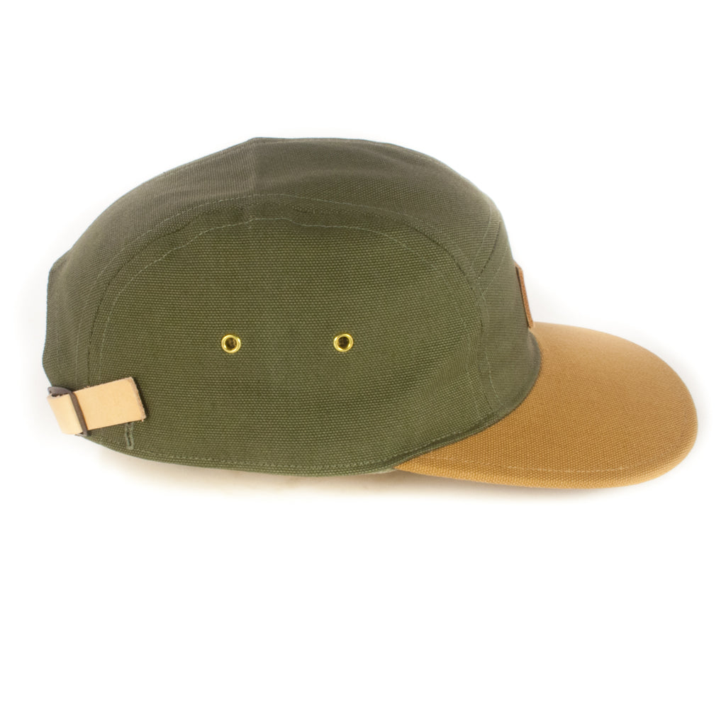 Khaki Green w/ Caramel 5-Panel