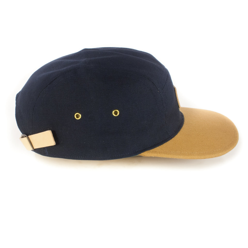 Navy w/ Caramel 5-Panel