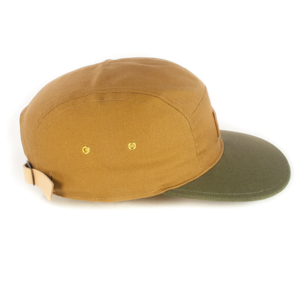 Caramel w/ Khaki Green 5-Panel
