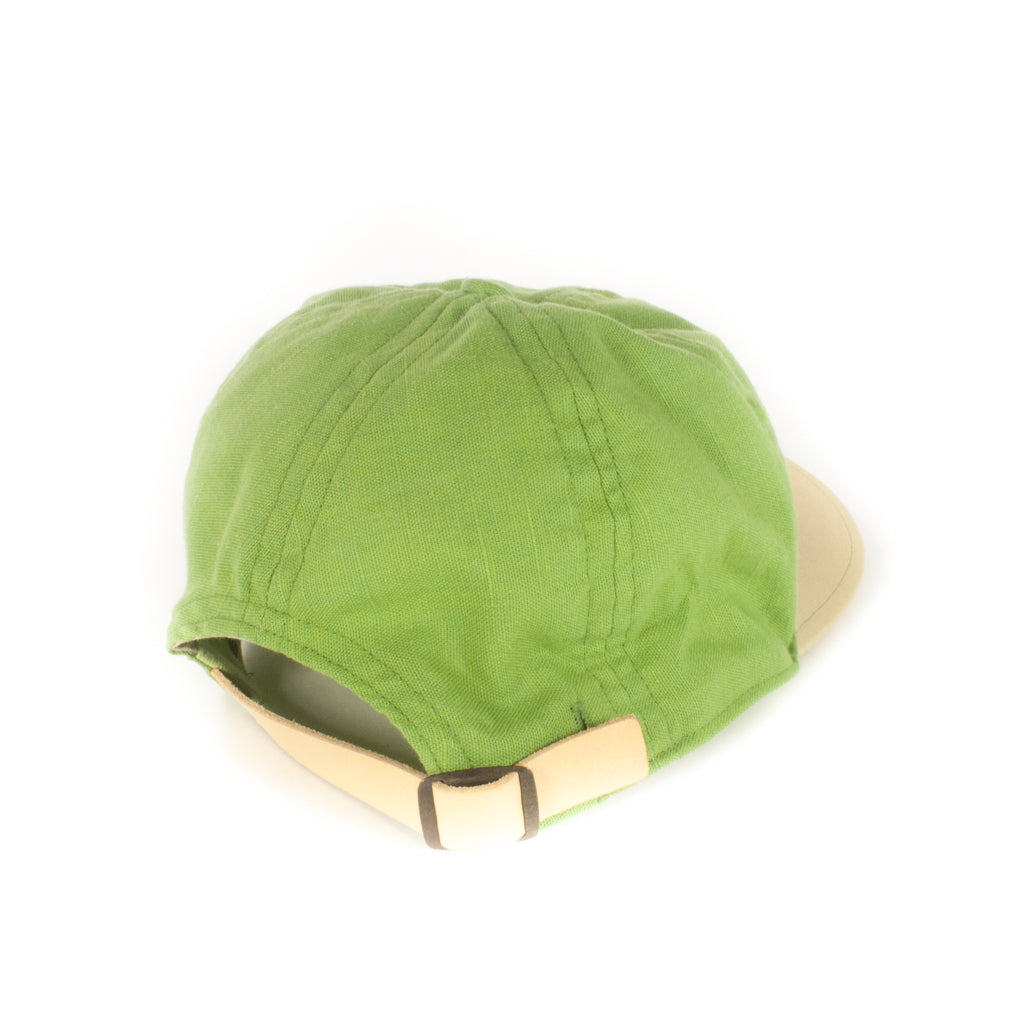 Green w/ Beige Baseball Cap