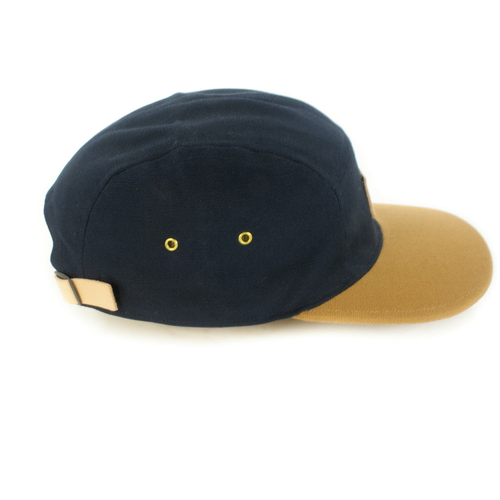 Navy w/ Caramel 5-Panel