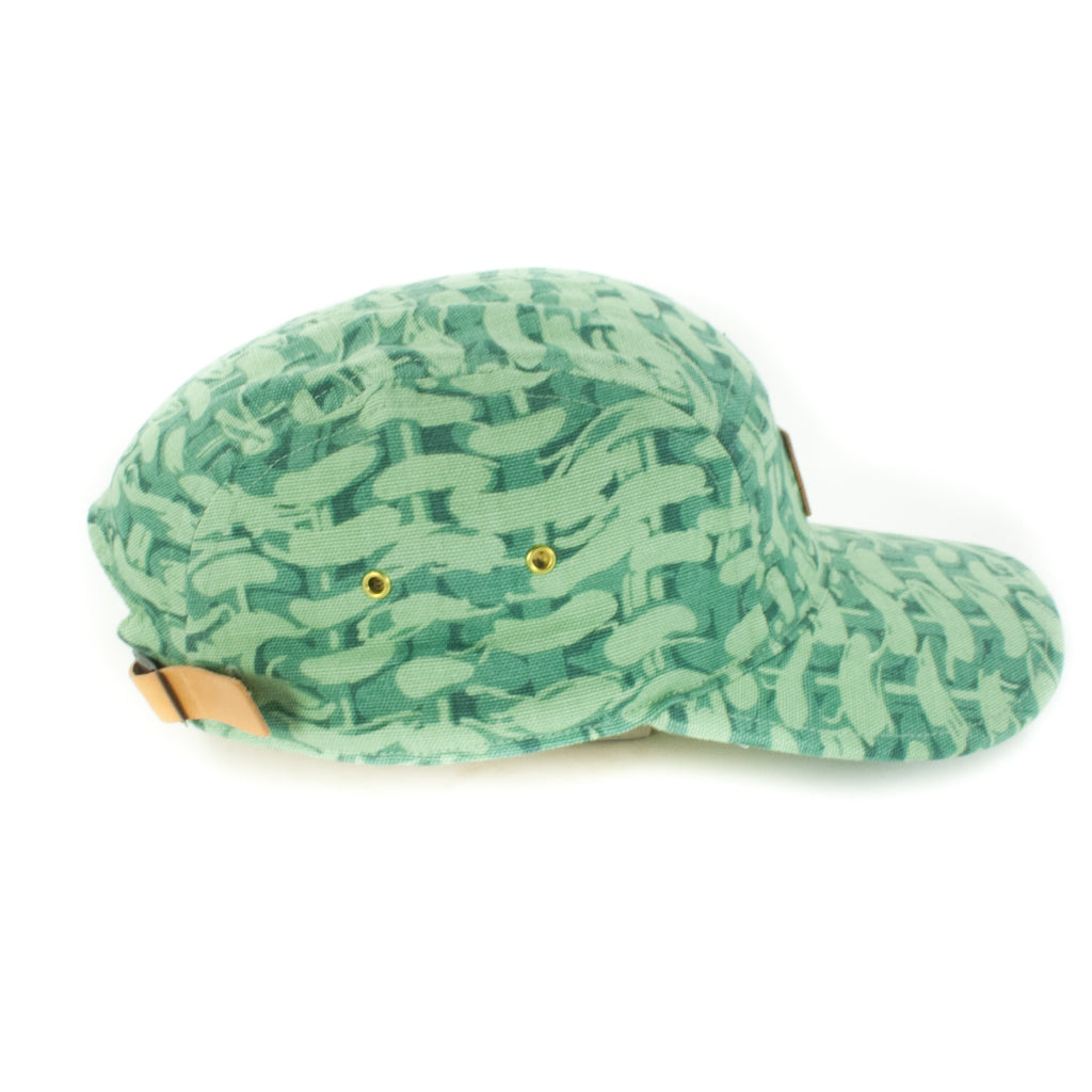 Three Greens Print 5-Panel