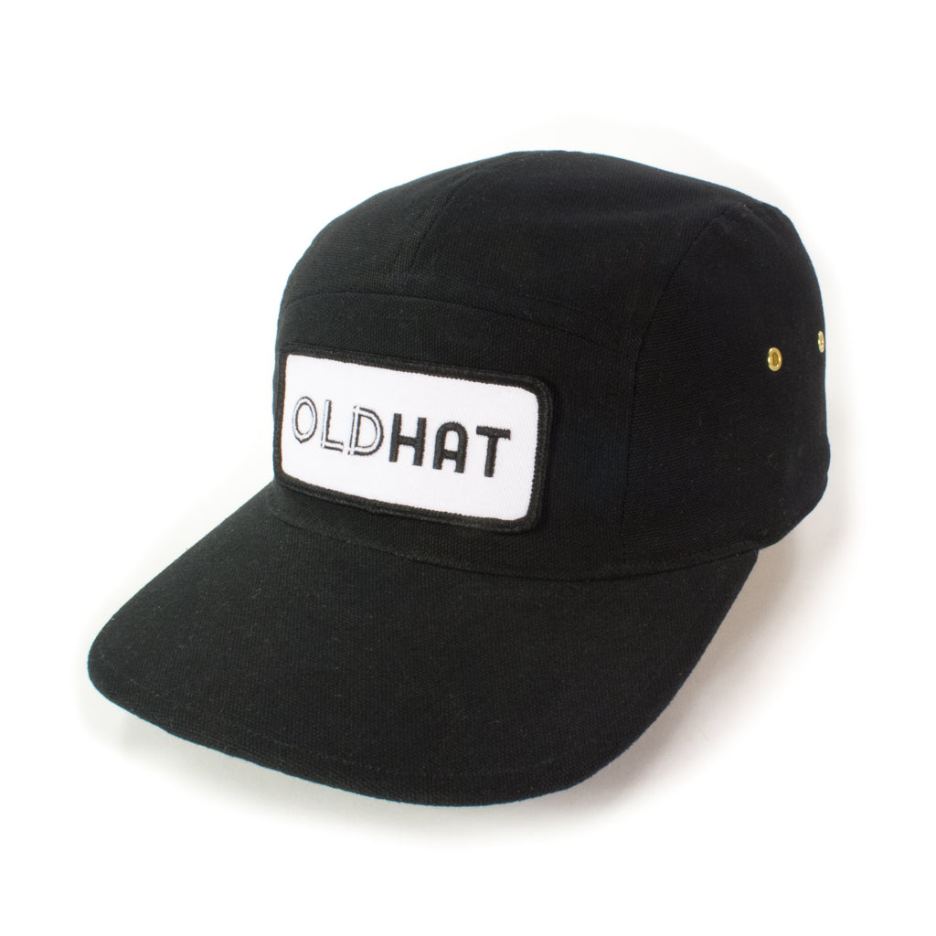 Black 5-Panel w/ OLDHAT Patch
